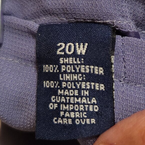 Women's (plus) Lavender Skirt - Picture 2 of 3